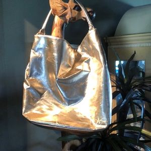 Super cute Donna Karan cosmetic bag never used